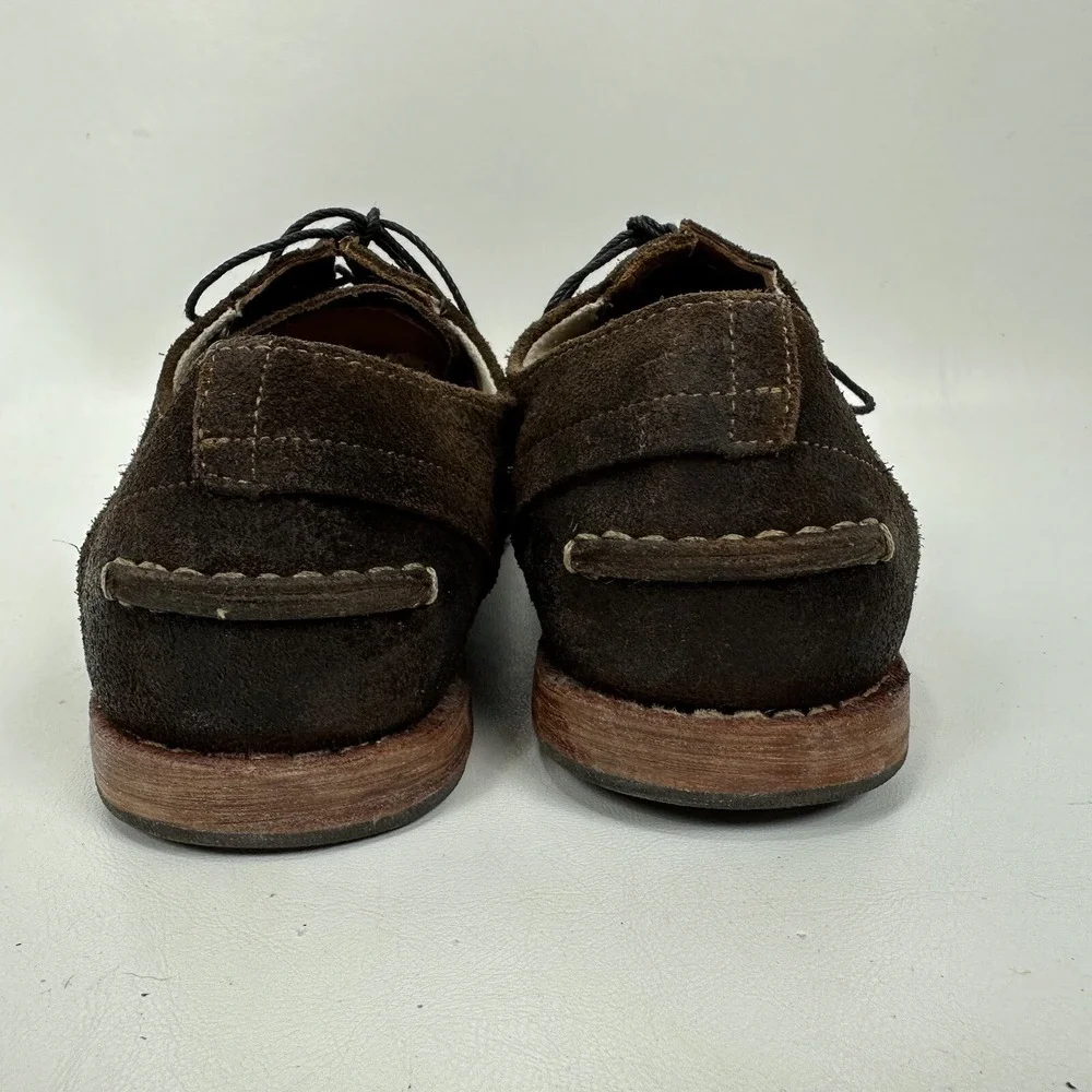 Timberland Boot Company brown leather oxfords Nubuck‎ Men's size 11